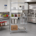 Thumbnail image #2 for EAGLEbrite 36 Inch x 18 Inch x 74 Inch 4-Tier Wire Shelving Starter Unit, Zinc Finish
