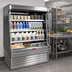 Thumbnail image #2 for Howard-McCray 35E Series Dairy Open Merchandiser Open-Air Cooler, 39-Inch Wide x 60-Inch High, Self-Contained Refrigeration, LED Shelves