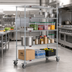 Thumbnail image #2 for EAGLEbrite 4-Tier Wire Dolly Truck Shelving Unit, 60