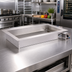 Thumbnail image #2 for Alto-Shaam Halo Heat Waterless Drop-In Electric Hot Food Well with Large Flange, 3 Full-Size Pan Capacity