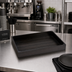 Thumbnail image #3 for American Metalcraft Upton Collection Full-Size Espresso Wood Serving Crate