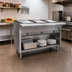 Thumbnail image #2 for Spec-Master 48-Inch Electric Hot Food Table with 3 Wet/Dry Wells, Open Base, 208V