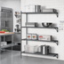 Thumbnail image #2 for Eagle Valu-Master 4-Tier Add-On Wire Shelving Unit, 24