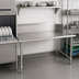 Thumbnail image #2 for John Boos Pro-Bowl Straight Clean Dish Table, 84 Inch, Right-to-Left, 16 Gauge Stainless Steel