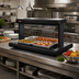 Thumbnail image #2 for Hatco Glo-Ray® 42-Inch Countertop Pass-Thru Buffet Warmer with Heated Base and Sneeze Guards