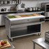 Thumbnail image #2 for Spec-Master SPHT5CB-240 79-Inch Electric 5-Well Sealed Hot Food Table with Cabinet Base
