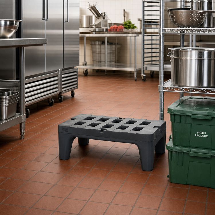 Product image #3 for Olympic 36 Inch Polyethylene Dunnage Rack, 1200 lb Capacity