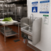 Thumbnail image #2 for Space Saver Wall-Mount Hand Sink Package with Single Splash Mount Gooseneck Faucet and Dual Knee Valve Pedals