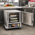 Thumbnail image #2 for Panco Extended Undercounter Heated/Proofing Holding Cabinet, Non-Insulated, Solid Door, Wire Slides