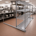 Thumbnail image #2 for Eagle Floor-Trak 27-Foot Single-Deep Floor Track Kit for Wire Shelving