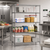 Thumbnail image #2 for Eagle Valu-Master Red-i-Pak 4-Tier Wire Shelving Unit, 48