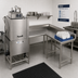 Thumbnail image #2 for Eagle Group Right-Hand Corner Clean Dishtable, 72 Inch Machine-to-Corner x 60 Inch Corner-to-End, 30 Inch Working Depth, 16 Gauge 304 Stainless Steel