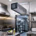Thumbnail image #2 for Berner Industrial 84-Inch Electric Heated Direct Drive Air Curtain, 28 kW, 2 x 1 HP Motors