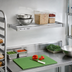 Thumbnail image #3 for New Age 2436HD Adjust-A-Shelf Heavy-Duty Wall-Mounted Aluminum Shelf, 36 x 24 Inches
