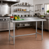 Thumbnail image #2 for Advance Tabco Open Base Work Table, 60