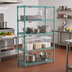 Thumbnail image #2 for EagleGard 4-Tier Stationary Starter Wire Shelving Unit, 30 x 18 x 63 Inches, Hybrid Epoxy Finish