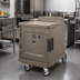 Thumbnail image #3 for Cambro Camtherm Low Profile Single-Door Electric Hot Holding Cabinet Cart, Granite Sand