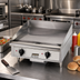Thumbnail image #2 for Toastmaster 24-Inch Countertop Natural Gas Thermostatic Griddle with 3/4-Inch Polished Steel Plate