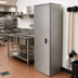 Thumbnail image #3 for Advance Tabco Stainless Steel Single-Door Mop Sink Cabinet with 16 x 20 x 12 Bowl, 25-3/16