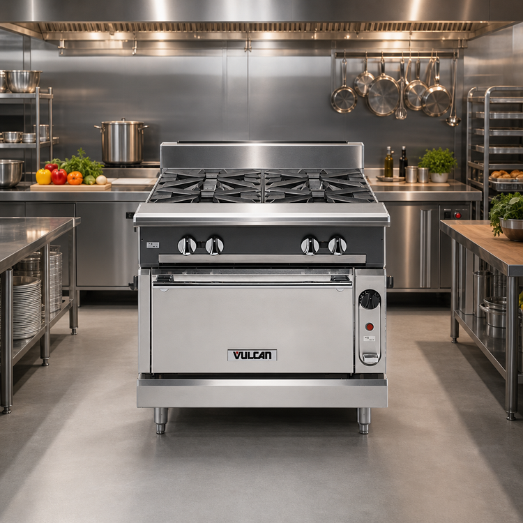 Product image #2 for Vulcan V Series 36-Inch Heavy-Duty Modular Work Top Range