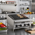 Thumbnail image #2 for Comstock-Castle Countertop Gas Char-Broiler with Cast Iron Grates, 18-Inch x 20-Inch Grill Area
