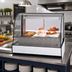 Thumbnail image #2 for Federal Industries Curved Glass Full-Service Heated Deli Case with 3 Wells, 59.13-Inch Wide