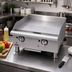 Thumbnail image #2 for Workline 48-Inch Gas Countertop Griddle with 3/4-Inch Smooth Polished Steel Plate