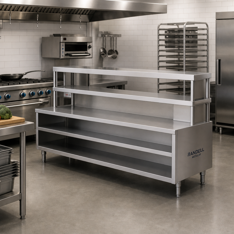Product image #2 for Randell Modular Chef Service Counter Right Section, 76-1/2 Inch Wide, Without Breaker Panel