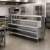 Thumbnail image #2 for Randell Modular Chef Service Counter Right Section, 76-1/2 Inch Wide, Without Breaker Panel