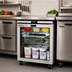 Thumbnail image #2 for True SPEC SERIES 1-Section Undercounter Glass Door Refrigerator, 27 5/8-Inch, Stainless Steel, R290