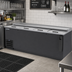 Thumbnail image #2 for Beverage-Air DW94HC-B Deep Well Flat-Top Horizontal Bottle Cooler, 95