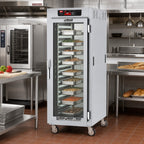Thumbnail image #2 for Metro C5 C589-SFC-LPFC Heated Holding Cabinet - Pass-Thru, Mobile, Insulated, 18 Full-Size Pan Capacity, Glass Doors