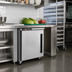 Thumbnail image #2 for Centerline Compact 27-Inch Undercounter Freezer, 1 Section, Solid Door, Left-Hinged, Self-Contained, 6.5 Cu. Ft.