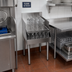 Thumbnail image #2 for CHOICE Recessed Freestanding Corner Drainboard with Backsplash and Perforated Shelf, 12 x 24 Inches