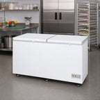 Thumbnail image #2 for Excellence Commercial Products BD-31 Commercial Chest Freezer, 30.7 Cu. Ft., White, Two Solid Hinged Locking Lids