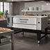 Thumbnail image #2 for Bakers Pride Super Deck Series Y-600-DSP Single Deck Display Pizza Deck Oven, Gas, 60 x 36 Inch FibraMent Stone Deck