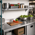 Thumbnail image #2 for Eagle Group Valu-Master 60-Inch x 18-Inch Solid Galvanized Shelf with Marine Edge