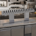 Thumbnail image #2 for Glastender BRT-18-SSR 18-Faucet Countertop Bridge Draft Dispensing Tower, Glycol-Cooled Stainless Steel