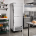 Thumbnail image #2 for Beverage-Air Horizon Series One-Section Reach-In Freezer, 30-Inch Wide, Solid Half Doors, Bottom Mount, 25.97 Cu. Ft.