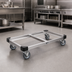Thumbnail image #2 for Metro 36-Inch x 18-Inch Stainless Steel Truck Dolly Frame with Corner Bumpers