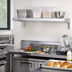 Thumbnail image #3 for New Age 2442HD Adjust-A-Shelf Heavy-Duty Wall-Mounted Shelf, 42 x 24 Inches, Aluminum