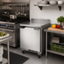 Thumbnail image #3 for Beverage-Air WTR27AHC One-Section 27-Inch Worktop Refrigerator, 6.13 Cu. Ft., Solid Door
