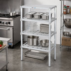 Thumbnail image #2 for Channel Manufacturing BA2048 48"W x 20"D Aluminum T-Bar Adjustable Shelf, 900 lb. Distributed Capacity