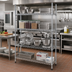 Thumbnail image #2 for Advance Tabco Special Value Series Heavy Duty Chrome Plated Wire Shelf, 54 x 18 Inches
