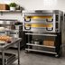 Thumbnail image #2 for PizzaMaster PM 732ED 2-Deck Modular Electric Pizza Deck Oven with 42 x 28-Inch Baking Surface
