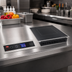 Thumbnail image #2 for Hatco Rapide Cuisine Drop-In Countertop Induction Range, Single Burner, 1800W, 120V