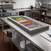 Thumbnail image #2 for Hatco CWBX-5 Top-Mount Drop-In Remote Refrigerated Cold Well for 5 Full-Size Pans