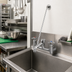 Thumbnail image #2 for Chrome-Plated Brass Service Sink Mixing Faucet with 8-Inch Adjustable Centers