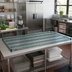 Thumbnail image #3 for Metro Super Erecta Super Wide Wire Shelf, 72 x 36 Inches, Metroseal Green Epoxy-Coated with Microban