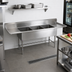 Thumbnail image #2 for John Boos Pro-Bowl 3-Compartment Sink with Left and Right Drainboards, 18